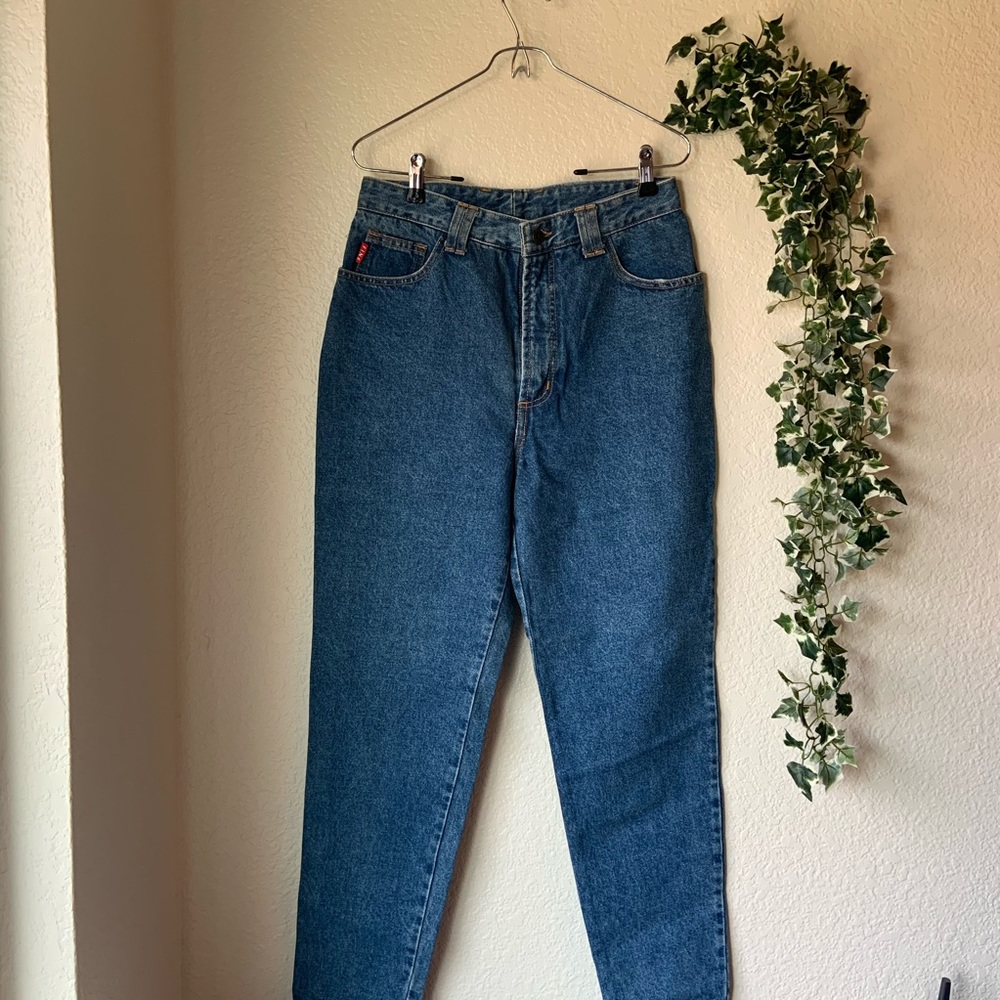 Vintage 90’s NWT High Rise Straight Leg Mom Jeans